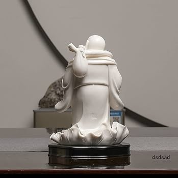 Amazon.co.jp: 七福神 布袋様 布袋さんの置物 陶磁器製 総高さ29cm