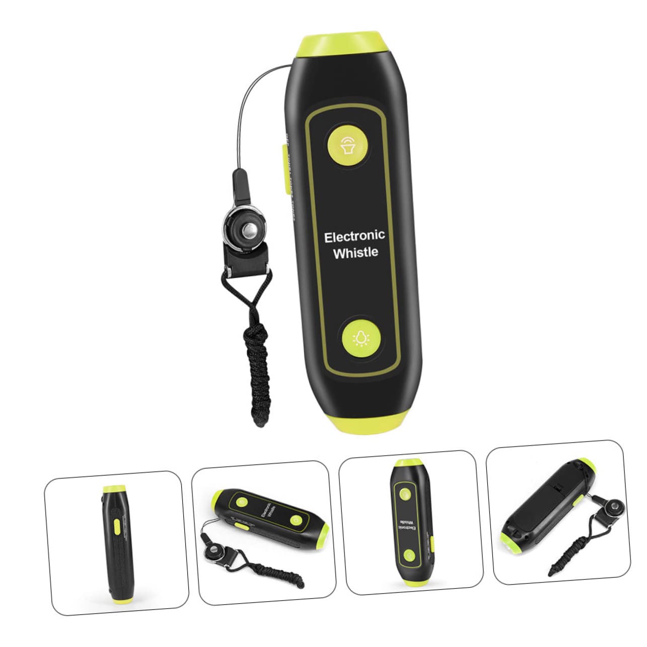 Fischietto Elettronico per Allenatori ad Alto Volume con Laccio | Verde, Abs con Componenti Elettronici e Magnete, Segnale Esterno, Uso Addestramento Pet e Marina