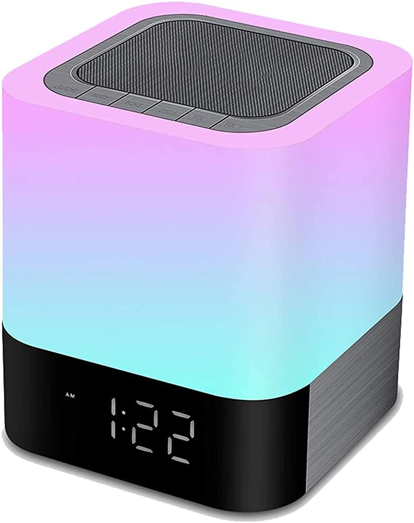 Night Light Bluetooth Speaker, Touch Sensor Control Multi