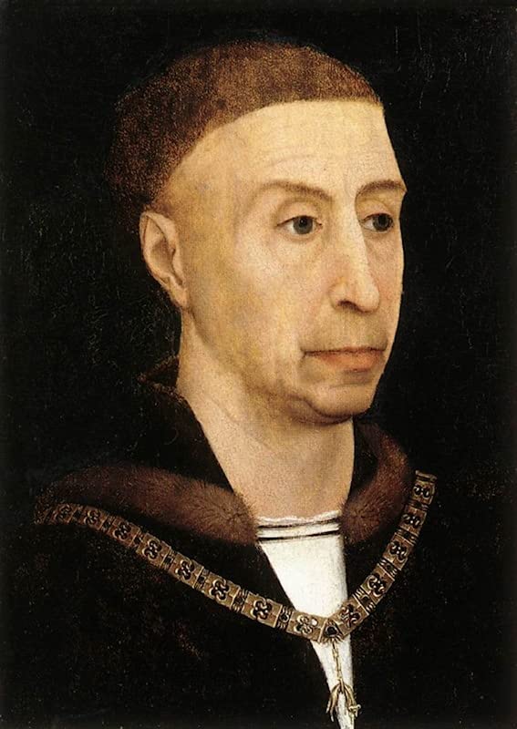 Impression sur toile Rogier Van Der Weyden portrait historique de prestige