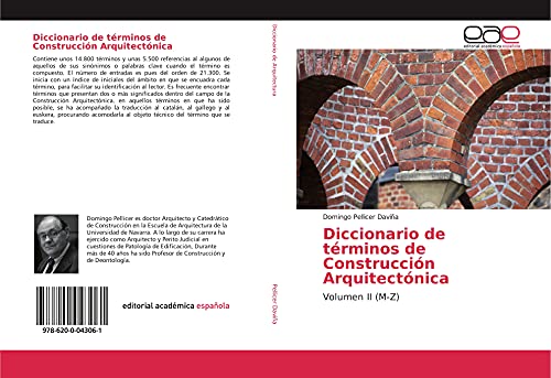 Dictionnaire construction architectonique traduire termes M-Z