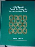 Security and Portfolio Analysis: Concepts and Management 0675208106 Book Cover