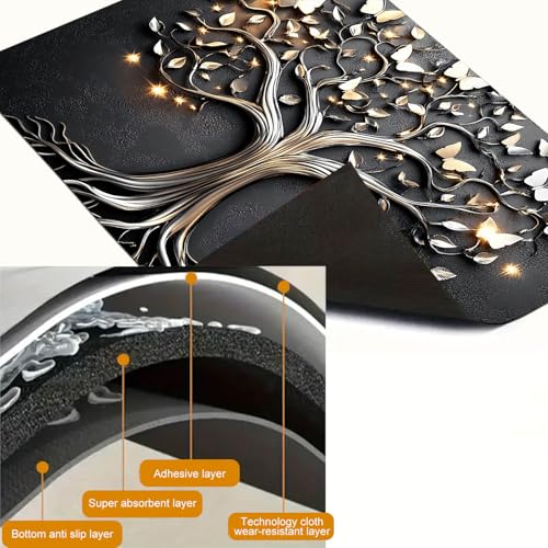 Image of HOMETITUTE Coffee Stove Cover 28x20 Diatomite Heat Resistant Non Slip Pad (pattern*7)