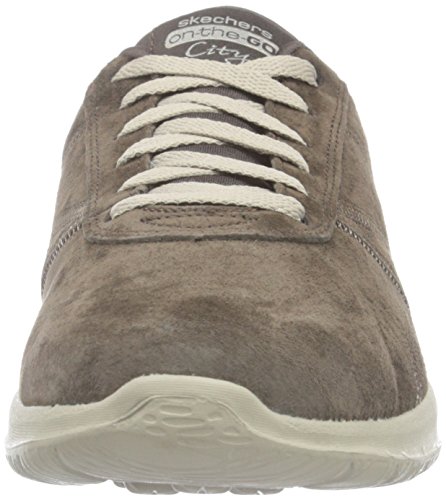 Skechers 14295, Low-Top Donna, Marrone (Marrone