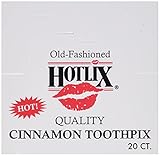 Hotlix Old Fashioned Quality Cinnamon Toothpix (Pack of 20)