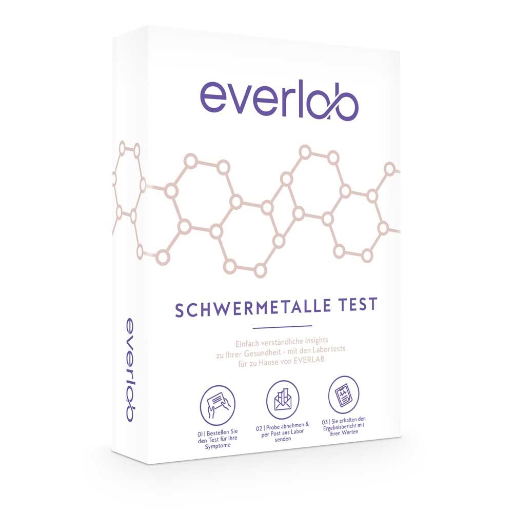 Schwermetalle Test – Belastung auf Schwermetalle schnell & einfach prüfen mittels Urinprobe | 10 Schwermetalle – Quecksilber, Aluminium, Blei, etc. | Selbsttest für Zuhause