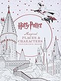 Harry Potter Magical Places and Characters Coloring Book