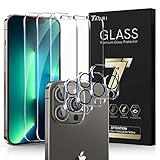 【Alta definición y sensibilidad HD】 El protector de pantalla de Cristal Vidrio Templado ultrafino de 0.33 mm para la película iPhone 13 PRO MAX 5G puede mantener la sensibilidad original y la respuesta táctil, brindándole una experiencia táctil perfecta. Transmisión de luz del 99,9%. Cuando utilice la película protectora en la lente de la cámara en un entorno de grabación nocturna, el flash no afectará la calidad de la foto.