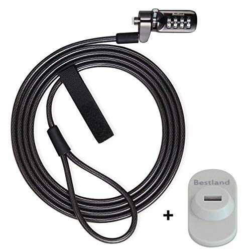 Bestland Laptop Cable Locks Combination Cable Lock Security for Portable Laptop Notebook