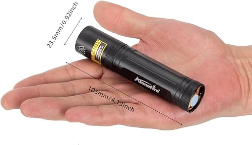 Miniatura 6 de ALONEFIRE SV77 10W 365nm Linterna UV portátil recargable Blacklight Detector de dinero para detector de orina de mascotas, curado de resina,