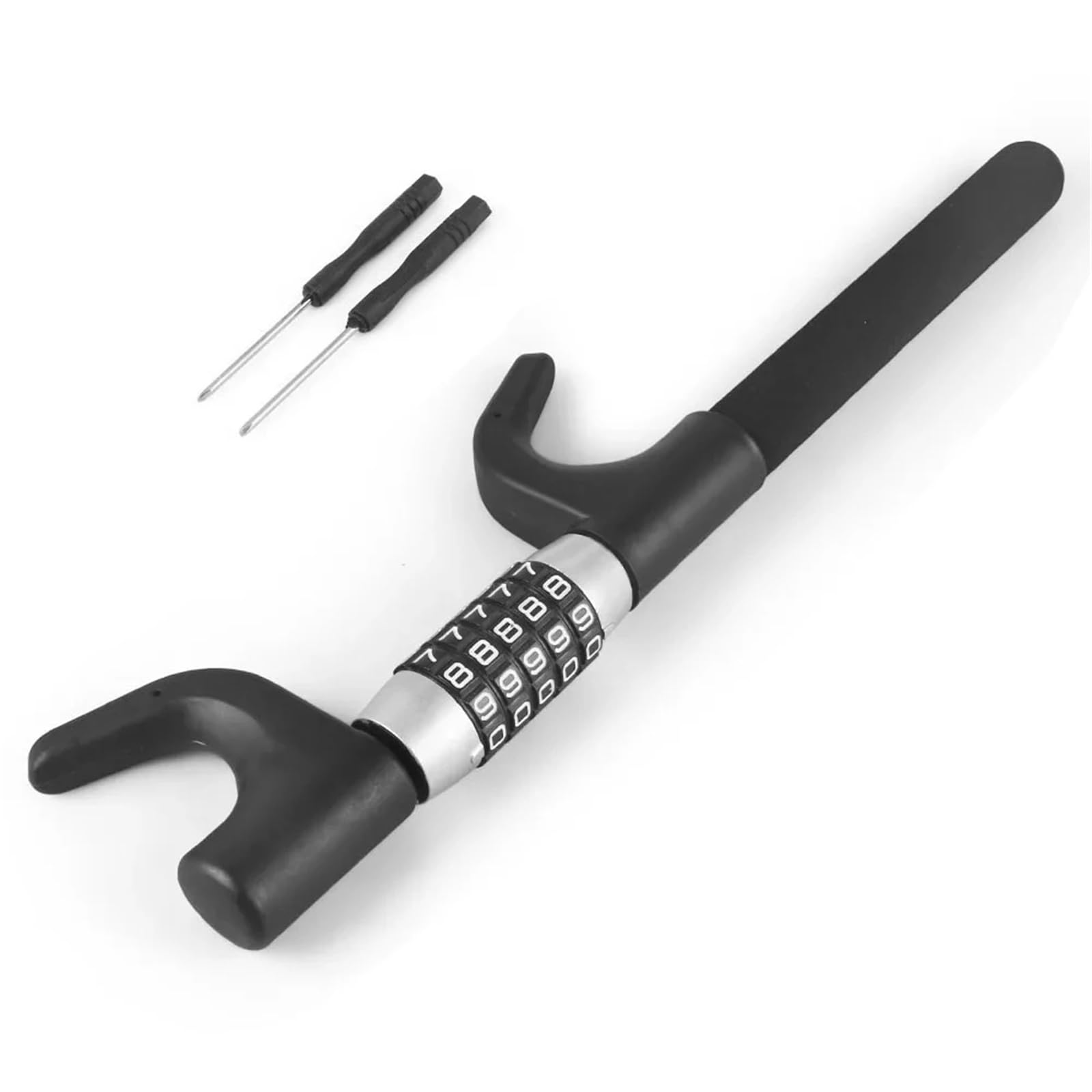 Steering Wheel Lock Car Steering Wheel Lock with 5 Digit Password Anti-Theft Security Accessories for Cars SUV Truck Most can use