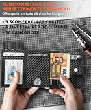 Zoom IMG-2 portafoglio uomo slim con tasca Zoom IMG-2 portafoglio uomo slim con tasca