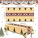 OHOME Christmas Party Decorations - Christmas Tablecloth | Xmas Decorations Party Favors Supplies for Door Table Decor Backdrop Banner Indoor Outdoor,2 Pack