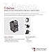 Rocker Switches SPST ON-NONE-OFF BLK (1 piece)