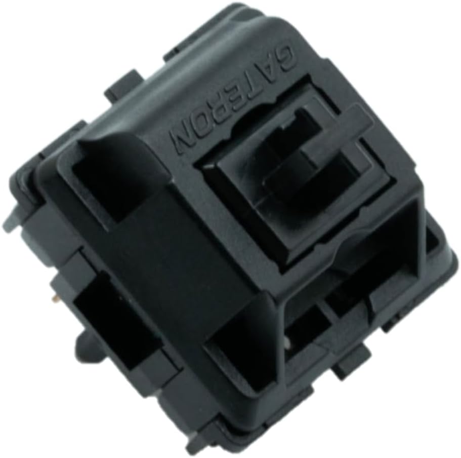 Zkeebs Gateron Oil King Linear Switches 55g Spring 5 pin for Custom Gaming Mechanical Keyboard (35 Switches)