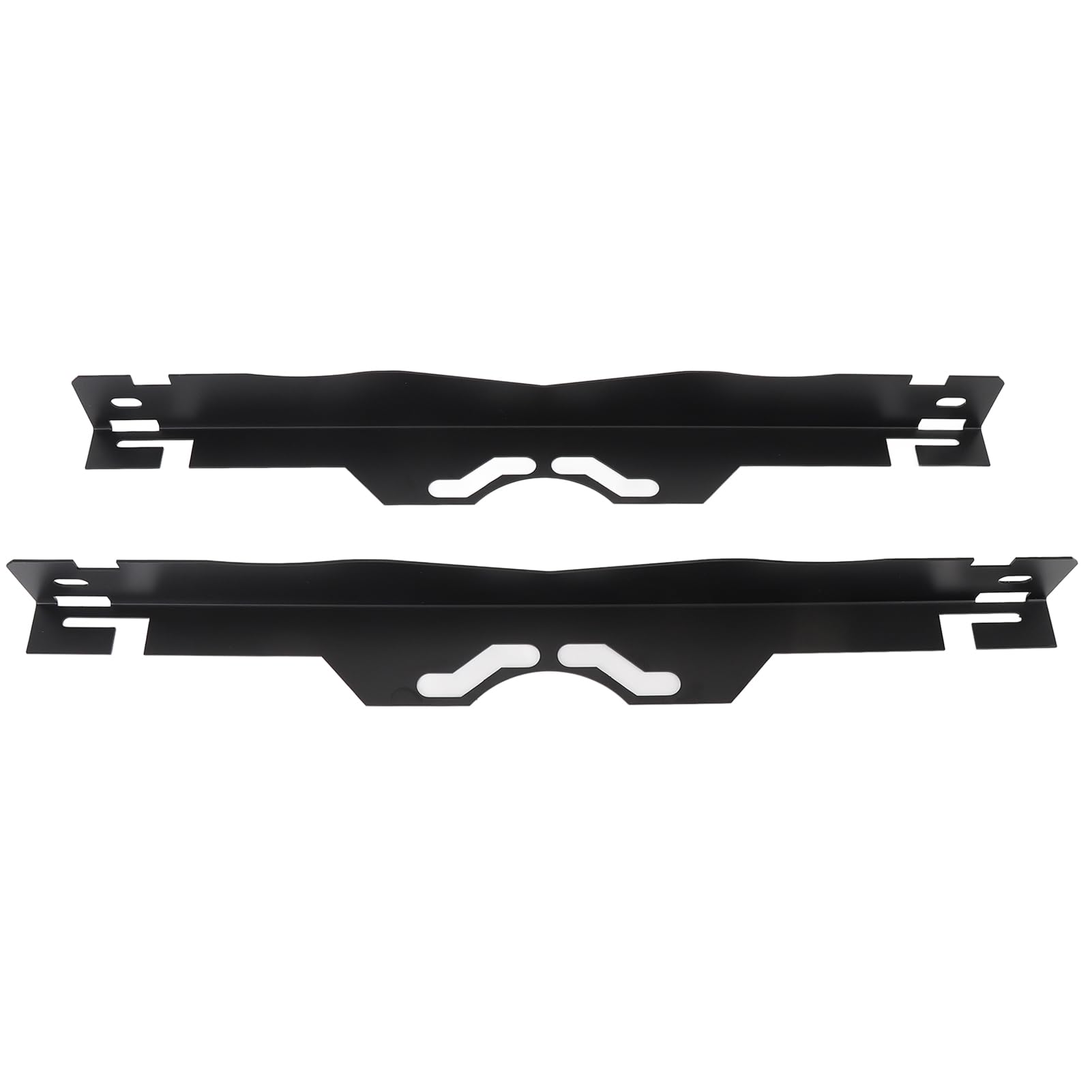 Heavy Duty Wheel Alignment Tool - Toe Measurement Plates With Tape Measure Slot