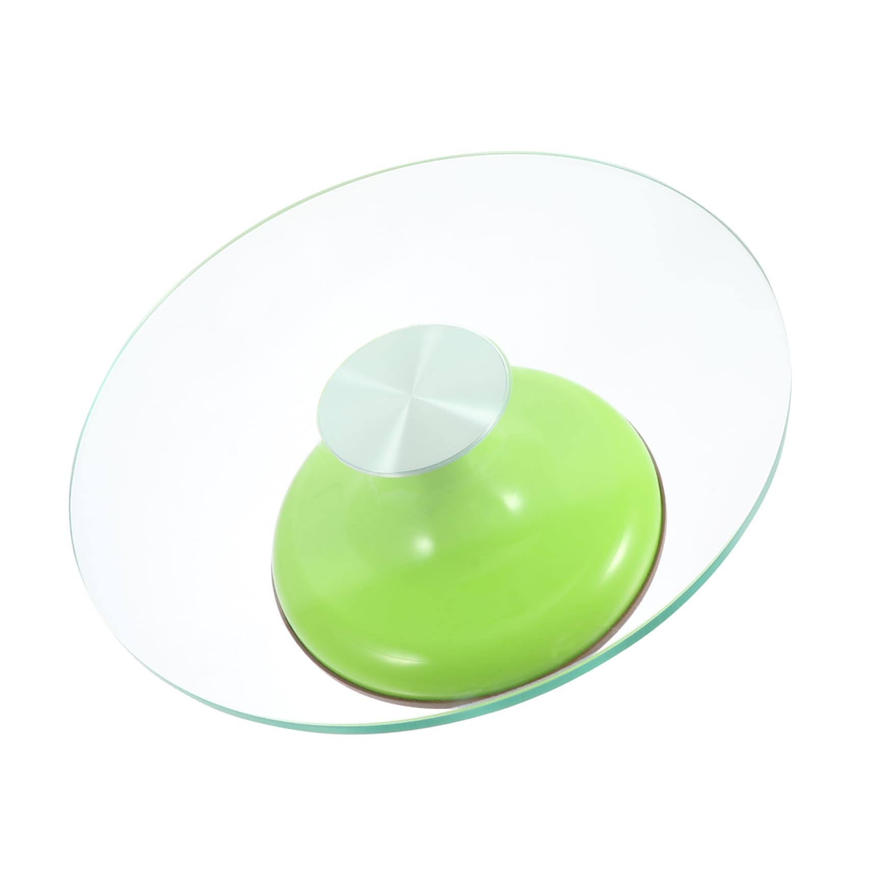Plataforma Giratoria para Pasteles de Vidrio Templado 12 Pulgadas Verde