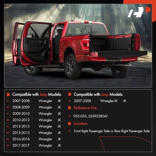 A-Premium Door Hinge Assembly Compatible with Jeep Models by A-Premium - Used condition - Image 2