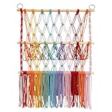 Rangement aéré pour jouets : Ce porte-peluches est doté d'un filet à jouets en coton tissé à la main qui assure une respirabilité optimale, maintenant les doudous frais et sans odeurs. Il offre une solution de rangement chambre d'enfant lavable et écologique pour une organisation pratique dans toute chambre ou aire de jeu.