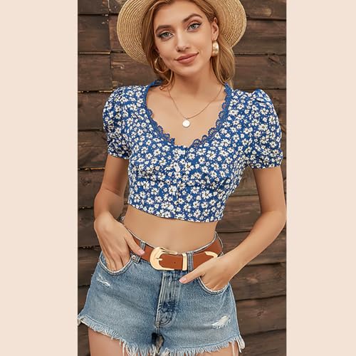 Women Leather Belt Fashion Leather Waist Belt for Pants Jean Ladies Western Thin Belt with Gold/Silver Buckle3