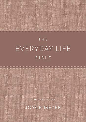 The Everyday Life Bible Blush LeatherLuxeÂ®: The Power of God's Word for Everyday Living