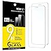 NEW'C 2 Stück für iPhone 12 und iPhone 12 Pro für Panzerglas (6,1 Zoll), Frei von Kratzern, 9H Härte, HD Displayschutz folie, 0.33mm Ultra-klar, Ultrabeständig