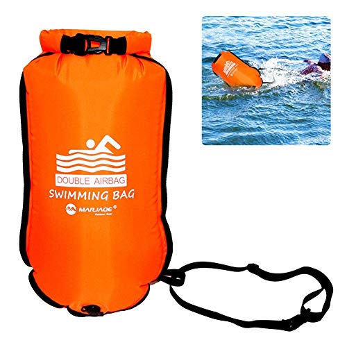 Msrlassn - Flotador de natación para natación y triatletas (naranja)