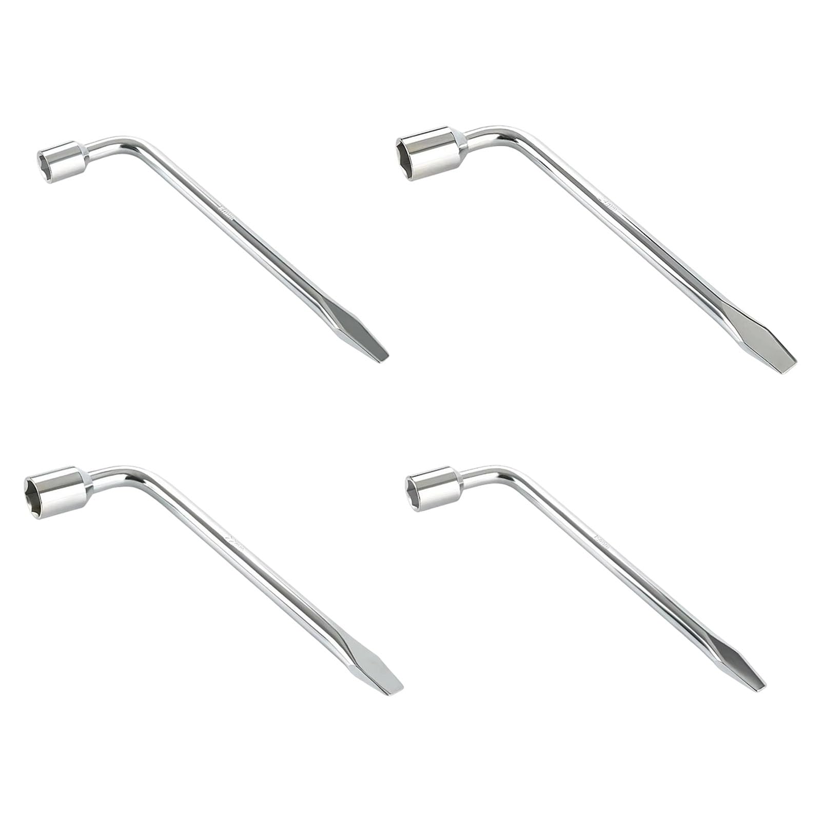 Hsioluted Tire Levers and Socket Wrench Set Design for Car Motorcycle Maintenance Metal Construction L Shape Tire Levers Hexagon Socket Wrench Set for Car Motorcycle Changing Metal Construction