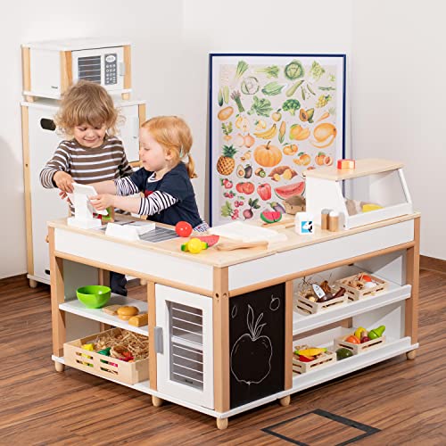 Betzold Kindergarten-Kaufladen - Kaufmannsladen Holz Kinder Einkaufsladen – Bild 8