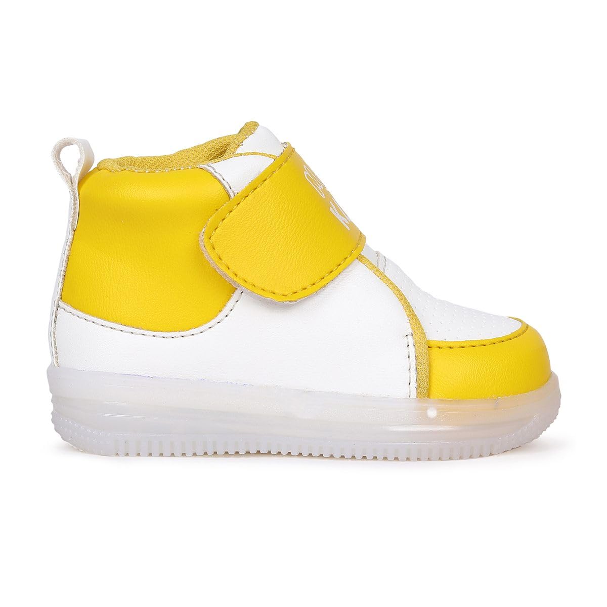 Baby Yellow and White Color Pair of Boots-image-18