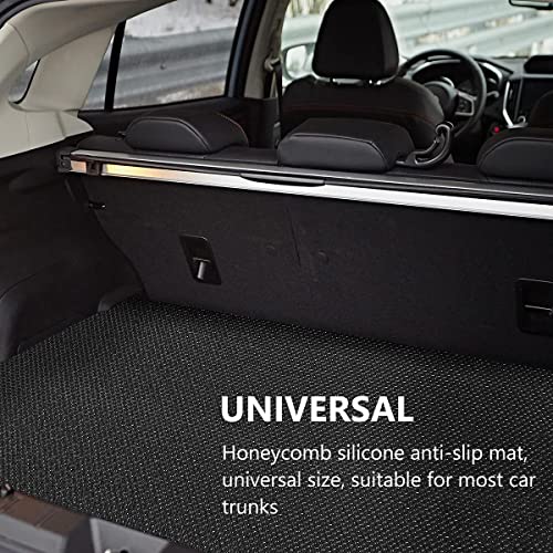 URAQT Universal Anti Rutsch Schmutzmatte, 100x90cm Kofferraumwanne, Zuschneidbar und Nahtlos Wasserdicht ​Antirutschmatte Auto rutschfeste Schutzmatte für Kofferraum Teppich Küche Schublade