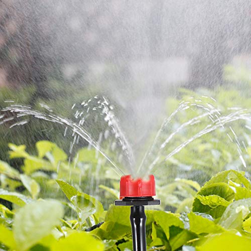 15 m diy poupança de água automático micro sistema de irrigação por gotejamento jardim com efeito de