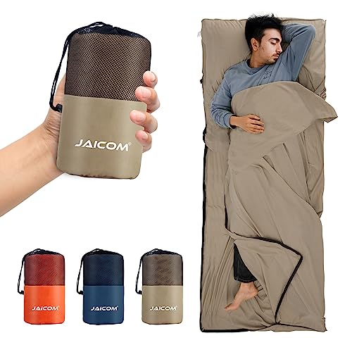 Jaicom Saco De Dormir, 220 X 90 Cm Saco Sabana, Saco De Dormir Ultraligero Para Adultos, Ideal Para Mochileros, Hoteles Y Albergues, Ropa De Habi Jaicom Saco De Dormir, 220 X 90 Cm Saco Sabana, Saco De Dormir Ultraligero Para Adultos, Ideal Para Mochileros, Hoteles Y Albergues, Ropa De Habi