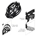 Adult Cycling Bike Helmet, Lightweight Unisex Bicycle Helmet,Premium Quality Airflow Bike Helmet (Black)