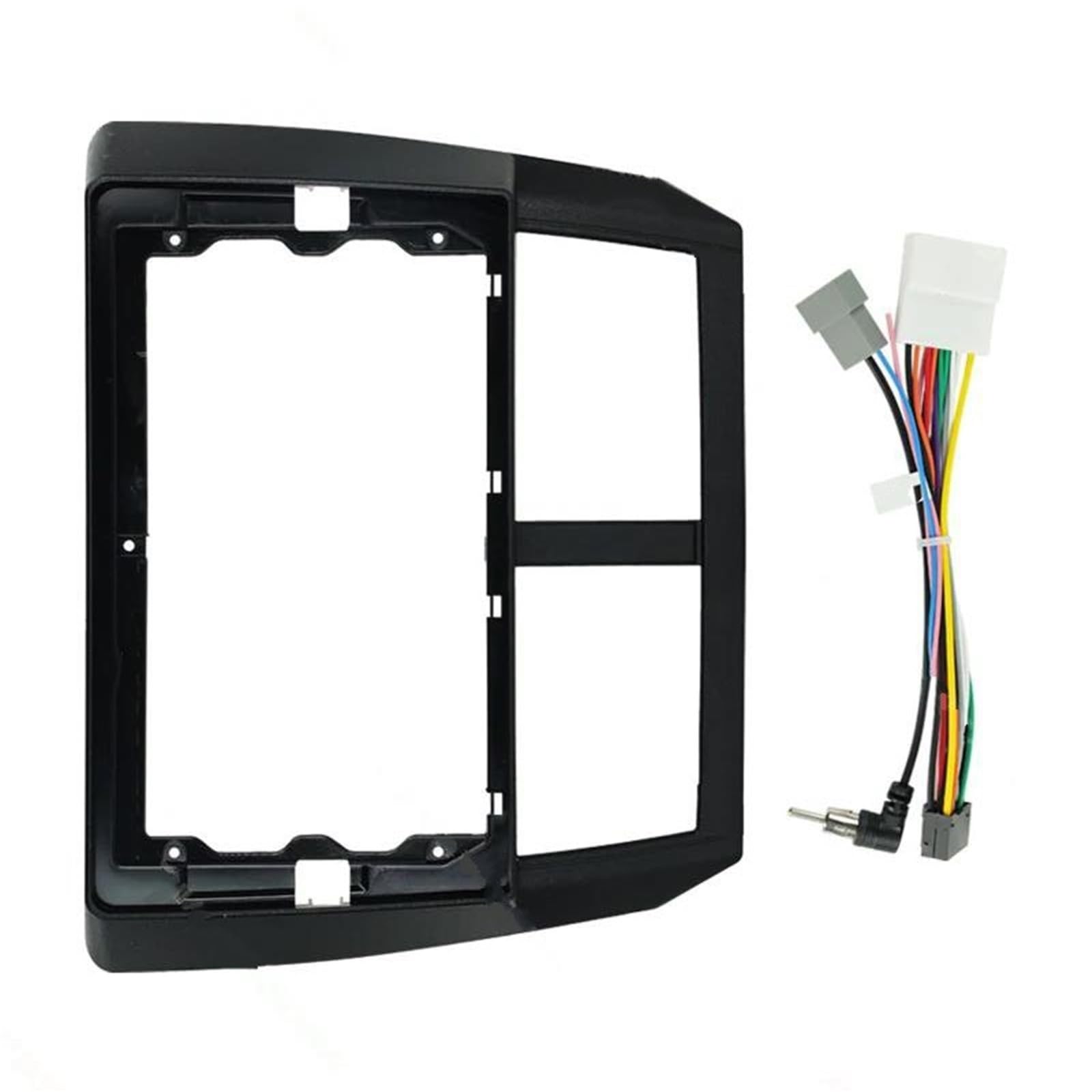 Marco Adaptador De Radio 2 DIN De 9 Pulgadas Panel Frontal Instalación En Tablero 2 DIN para Subaru para Forester 3 SH 2007-2013 para Impreza GH GE OOPUHKSY