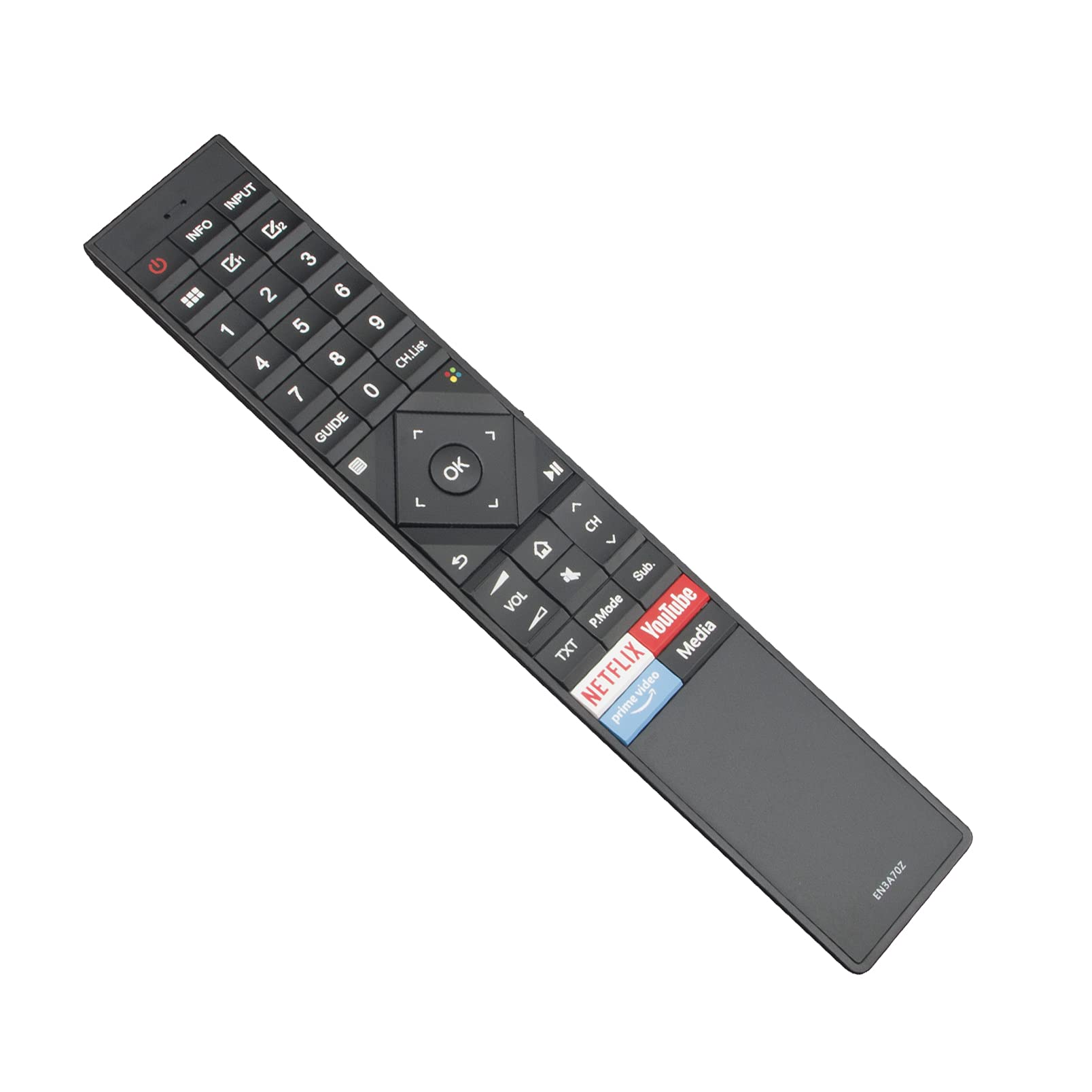 ALLIMITY ERF3A72 Remote Control Replace fit for Hisense QLED 4K TV 50U7QF 55U7QF 65U7QF HE55A6900FUWTS HE50A6900FUWTS HE65A6900FUWTS 50A690FEVS 55A690FEVS - Image 3