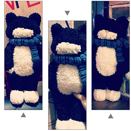 KESYOO Gato de Pelúcia Bichinhos de Pelúcia Cachecol Animal de Estimação Boneca Gatinho Anime Gato T