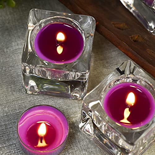 Deybby DES1X03 Scented Soy Wax Tealight Candles Bulk, Lavender Aromatherapy Candle thumb #6