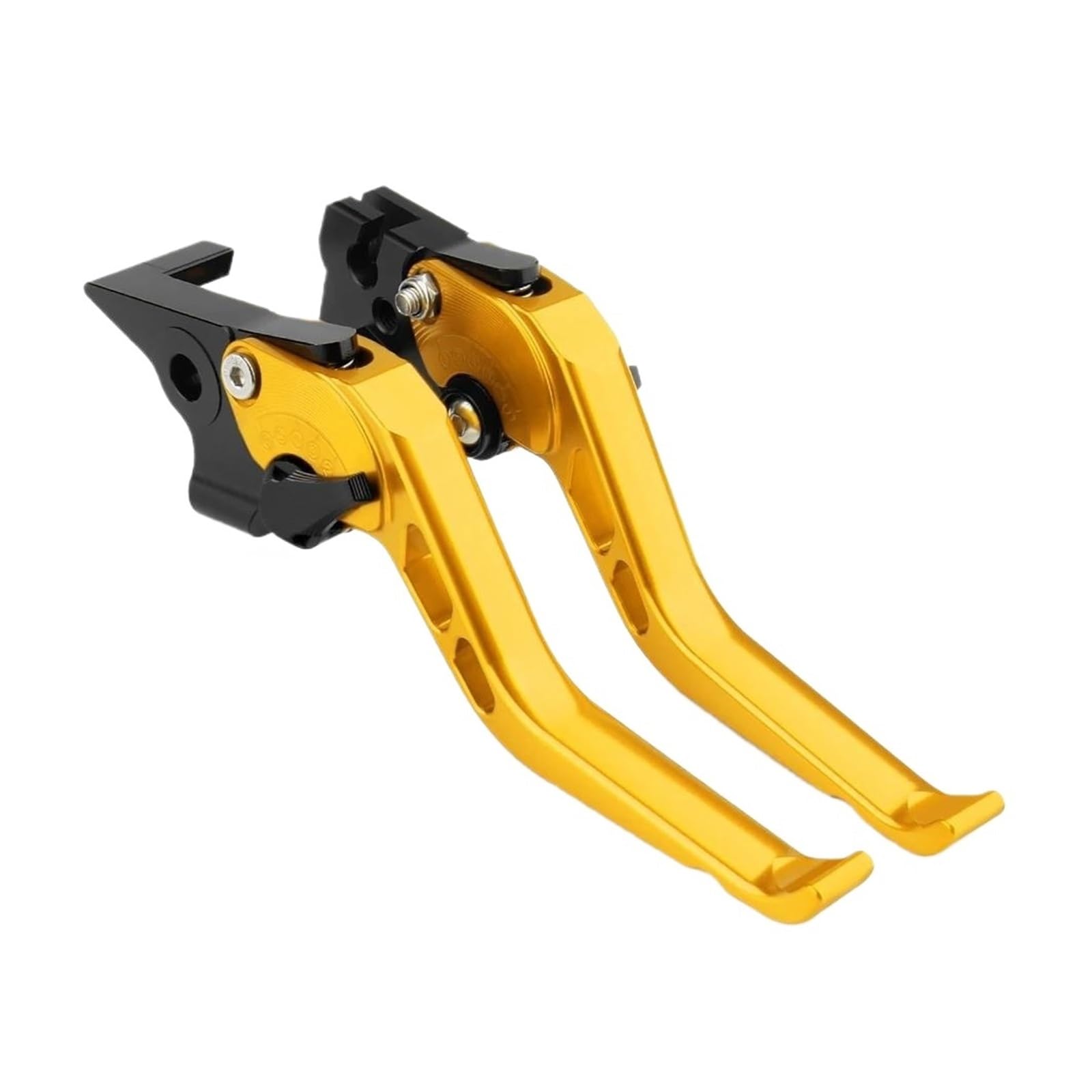 Usqbuzhhk Gold Brake Clutch Lever Clutch Brake Lever Motorcycle Adjustable Handles For Hornet Cb750 Xl750 For Transalp 750 2023-2025(Gold)