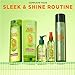 Garnier Fructis Style Brilliantine Shine Glossing Spray for High Shine Finish, Argan Oil, 3 Fl Oz, 3 Count (Packaging May Vary)