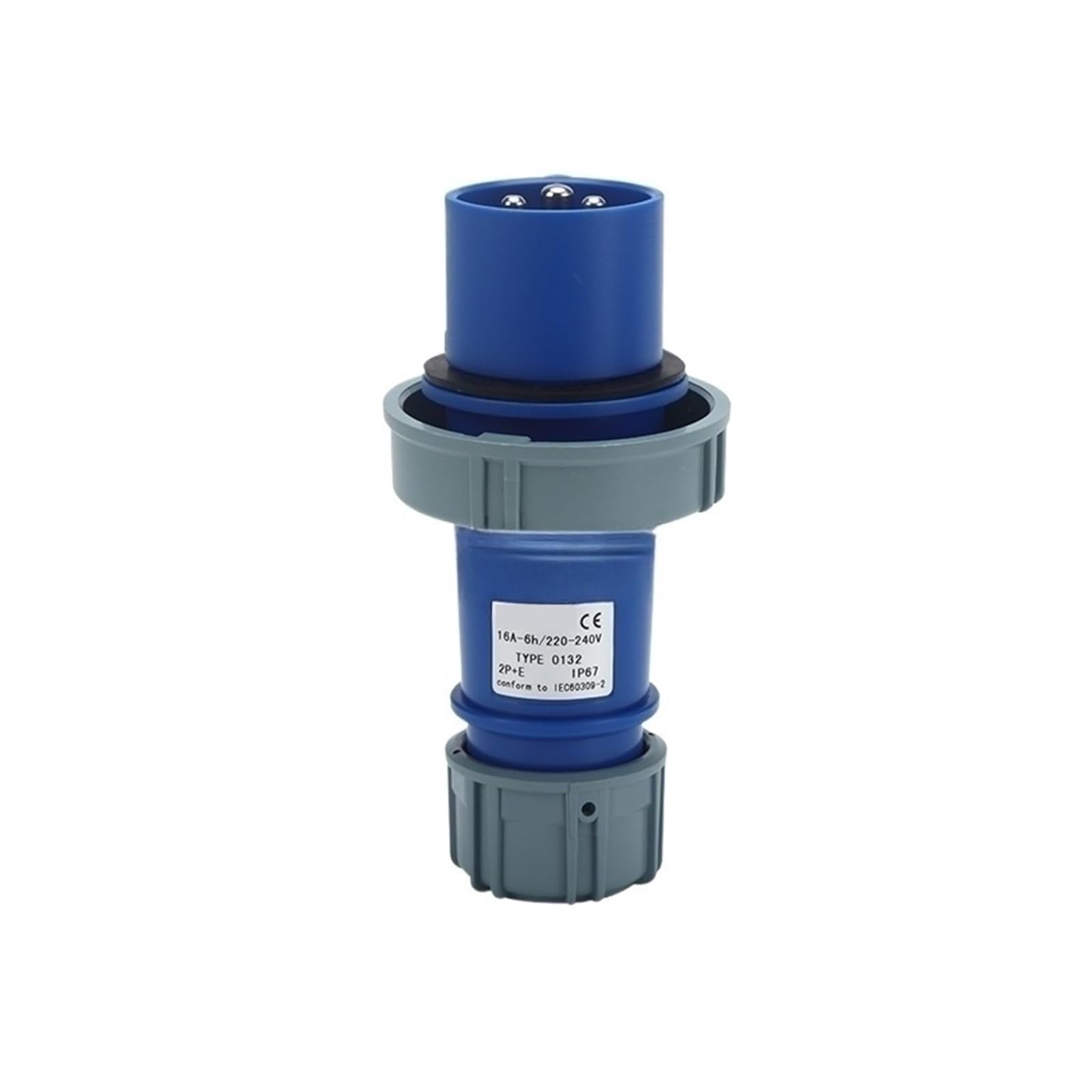 Conector impermeable 32A IP67 MG0232 con estructura robusta para aviación industria 2