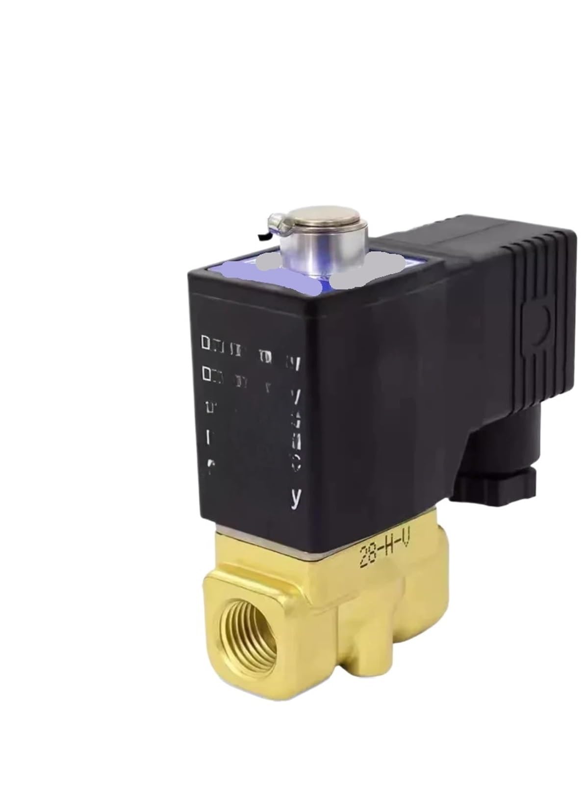Électrovanne normalement ouverte 24V de régulation de fluide pour circuit d'eau 2 KW