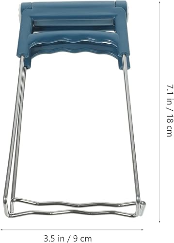 Miniatura 3 de Elevador plegable multifuncional para platos calientes y pinzas de clip para tazón, agarrador de placa de cocina de acero inoxidable para ollas