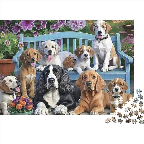 Puzzle de 1000 piezas de perros para noches relajantes y momentos divertidos en familia