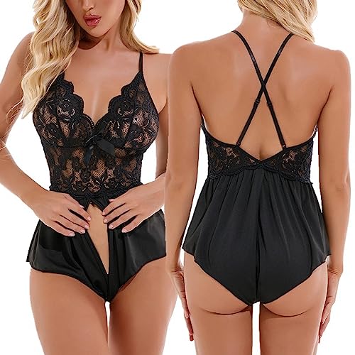 Lingerie érotique col V sexy skinny pour raviver la passion du couple