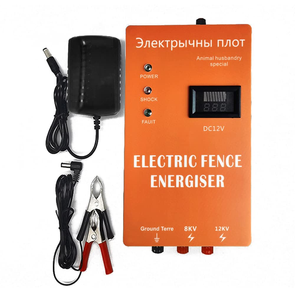 Electric Fence s Fence Energiser High Power Pulse Adjustable for