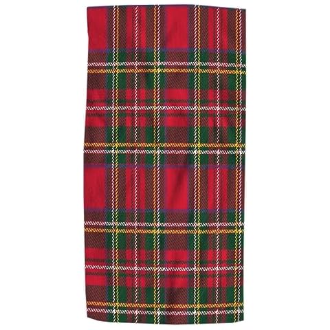 Soft Pehede Tartan Plaid Hand Towel Cover