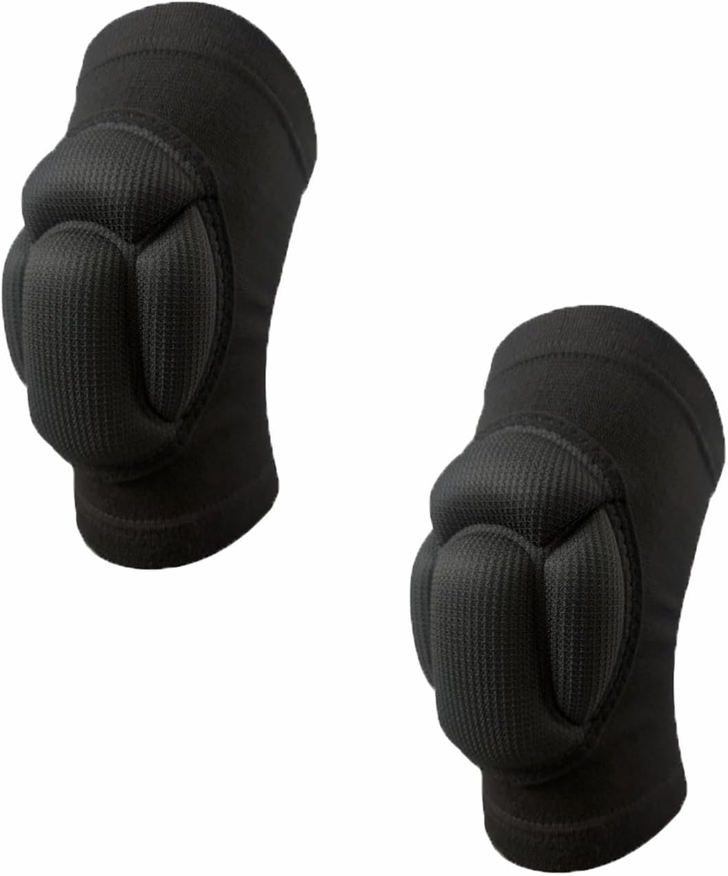 – 1 Pair Protective Knee Pads, Black Knee Protector Thick Sponge Anti-Slip Collision Avoidance Knee Sleeve Volleyball Knee Pads for Dance Volleyball Football Yoga Tennis Cycling Jogging (XL)