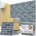 ArtVivid 12Pack Acoustic Panels, 12"×12"×0.4" Self-Adhesive 3D Brick Pattern Sound Proof Panels for Wall, High Density Decorative Acoustic Foam Sound Absorbing for Recording Studio, Office, Lime Black