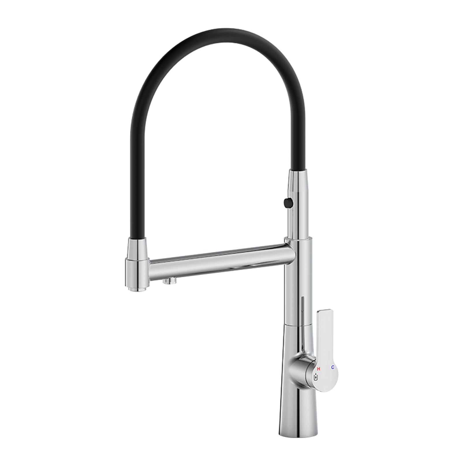 ZQFHSX Kitchen Tap Flexible Brass Single Handle Purified Water Hot and Cold Sink